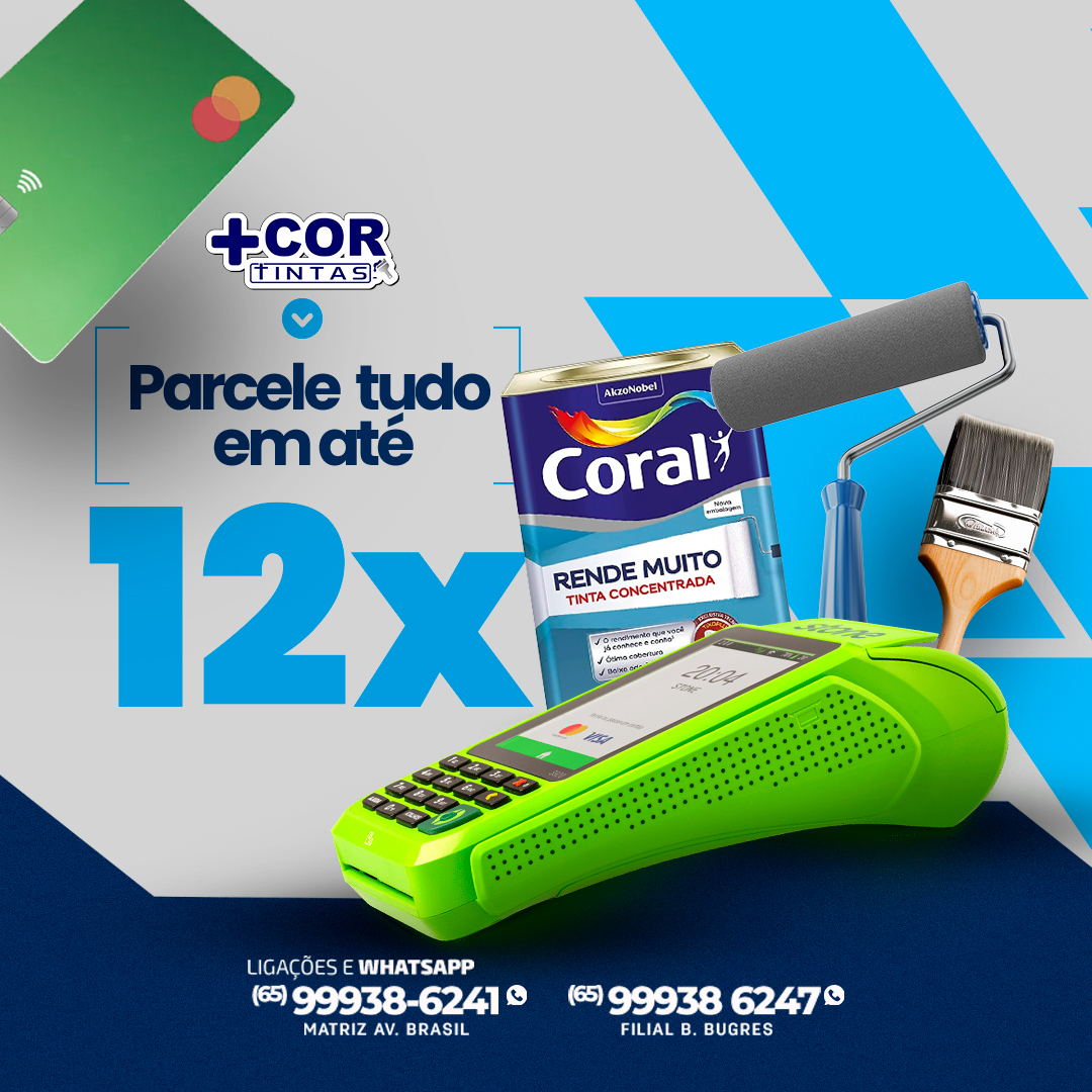 Post +COR Tintas no Instagram